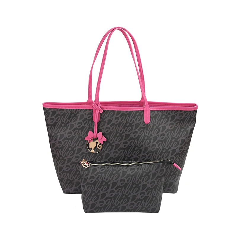BARBIE/芭比【Barbie官方正品】Barbie芭比印花手拎单肩托特子母包