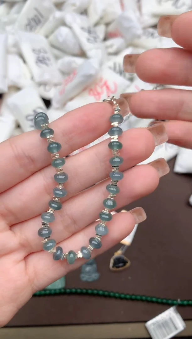 【闪购商品】翡翠挂件银S925镶嵌一