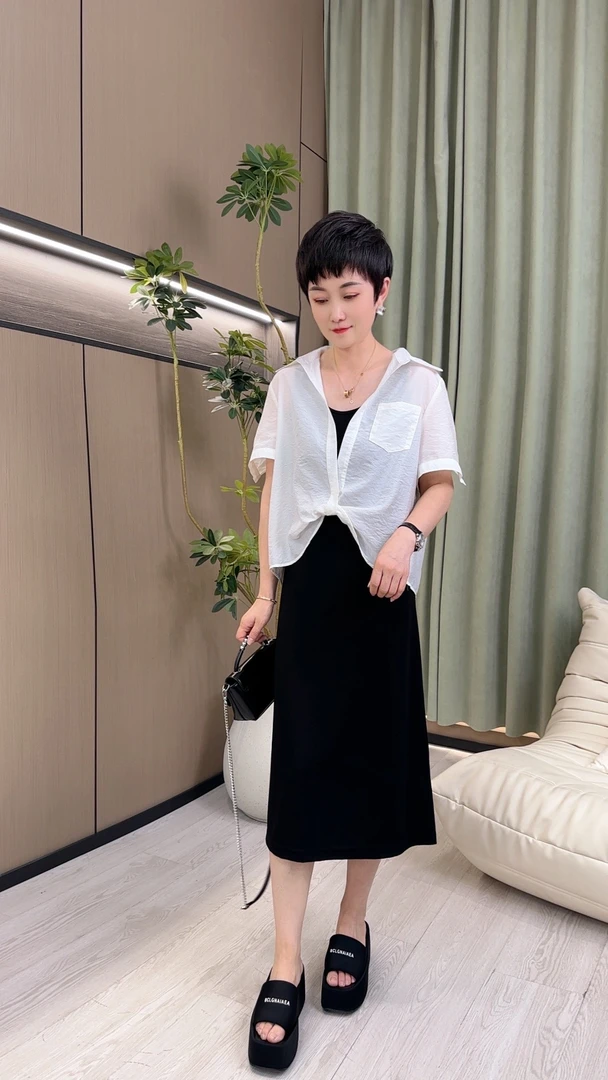 妮子严选“青春活力”夏季减龄时尚百搭连衣裙1450