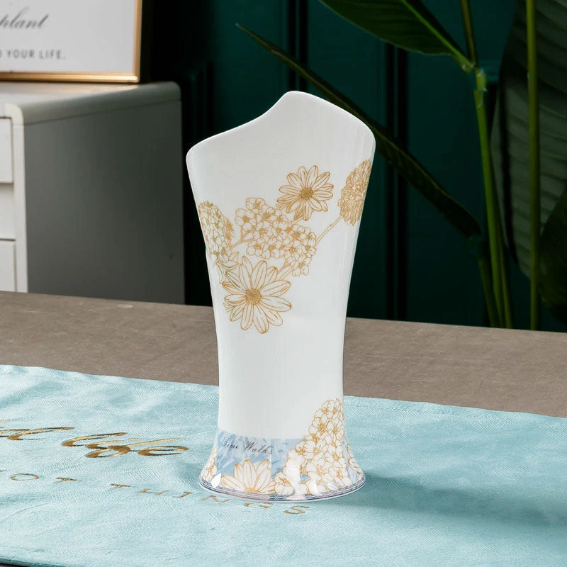 时光漫步筷子筒1个装景德镇家用陶瓷餐具欧式高档餐厅装筷子