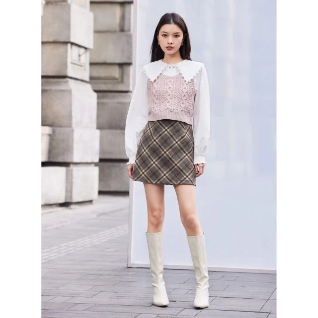 麦寻扣号链接专柜正品半身裙（编码衣服备注主播的编码下单）