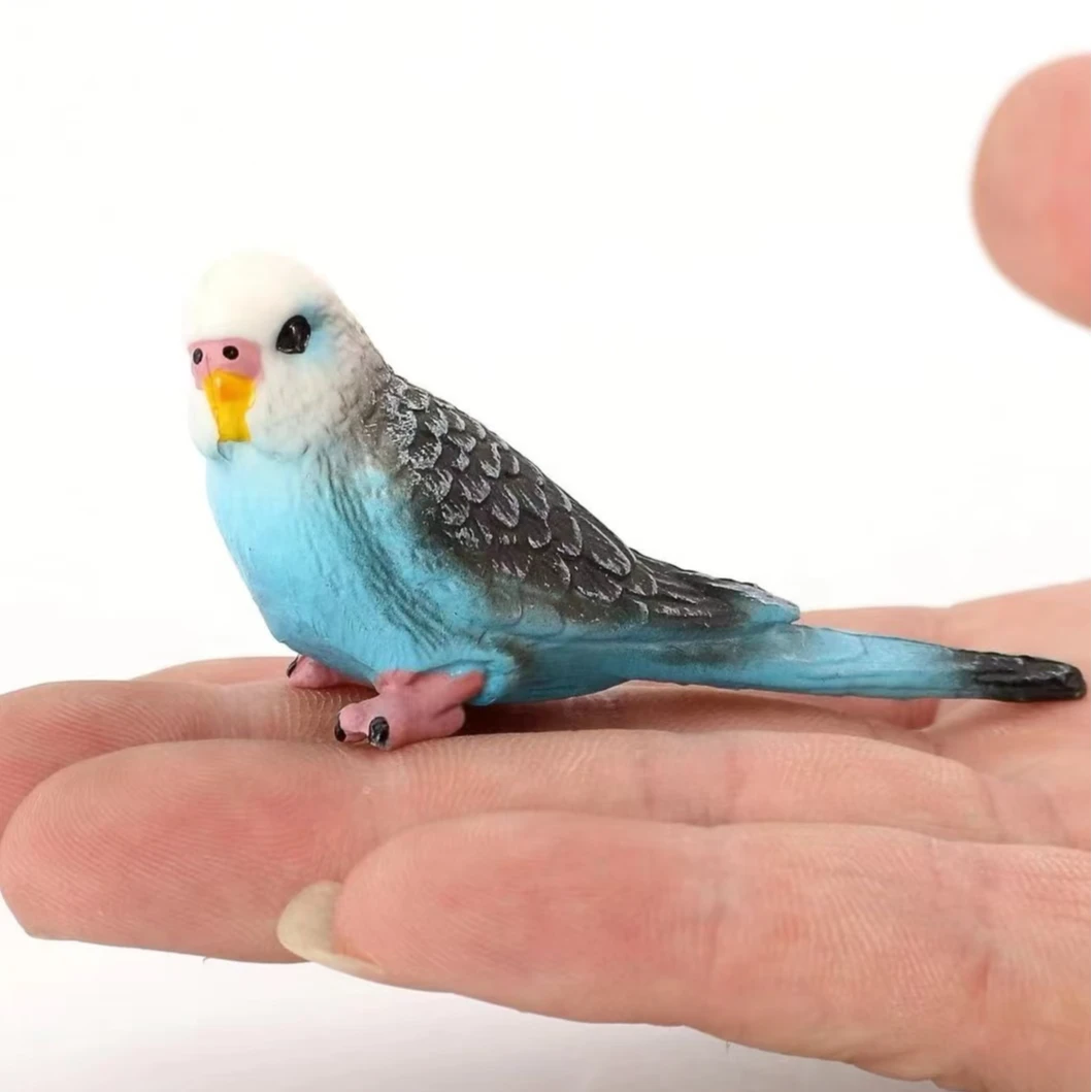 粉丝福利 手玩虎皮  特色 鹦鹉玩具玩偶1个