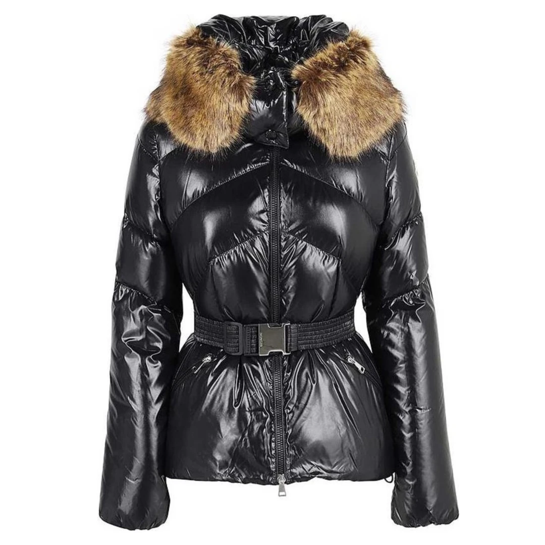 全新未使用 MONCLER 蒙口laitue系列毛领女款羽绒服