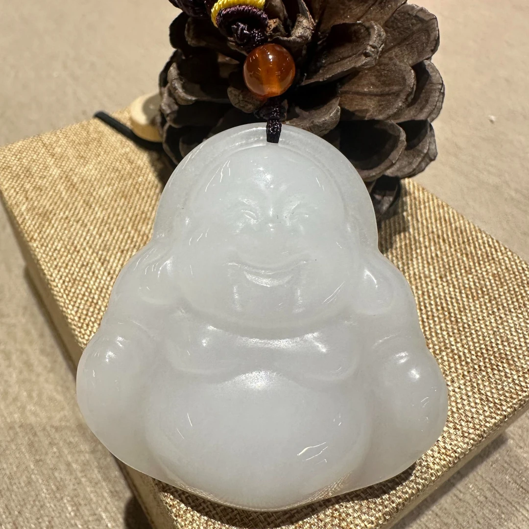天然金丝玉佛公吊坠挂件-DJSY176 多样性发一