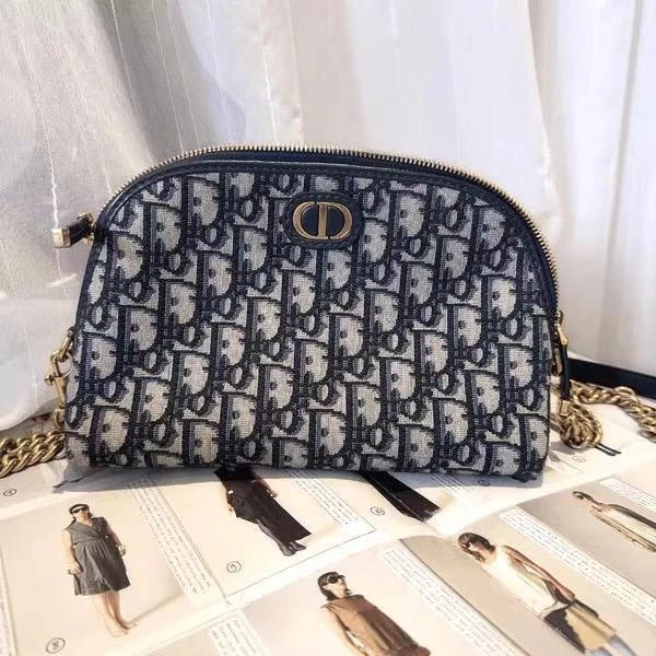 大吉中古/DIOR迪奥老花贝壳化妆包