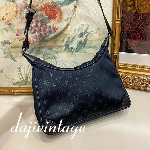 大吉中古/LV千禧年限定缎面小牛角单肩包