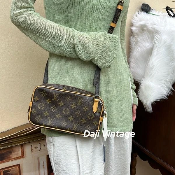 95新 LouisVuitton/路易威登 大吉中古/LV迪士尼相机斜挎包换配皮