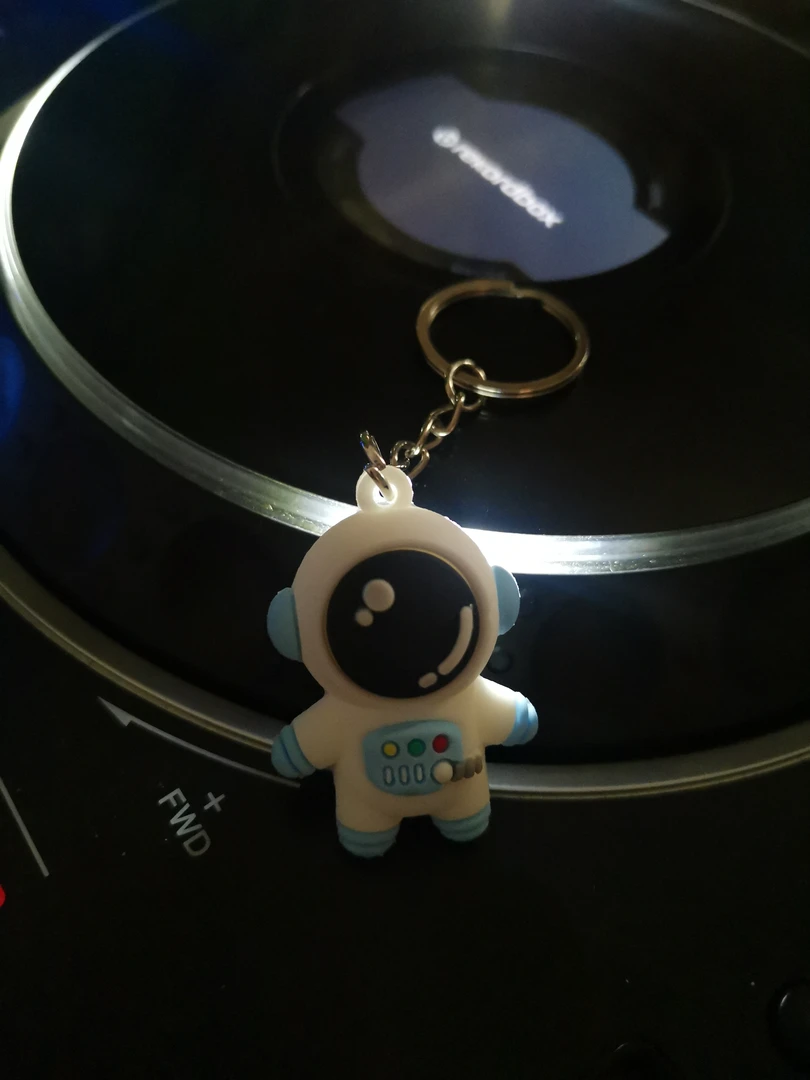 虎门唐会DJ小鹏（直播作品）太空人经典音乐卡通钥匙扣