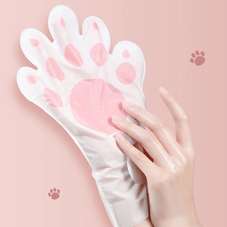 【10只】仙蒂奈儿猫爪手膜山羊奶烟酰胺补水嫩肤护手保湿嫩