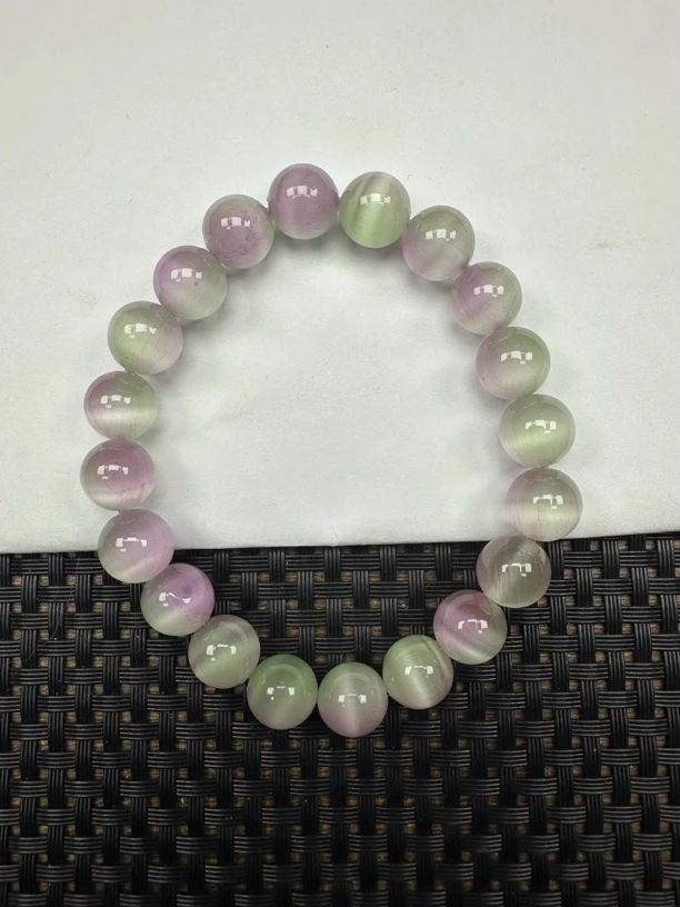 双色猫绿卡10m手串3152