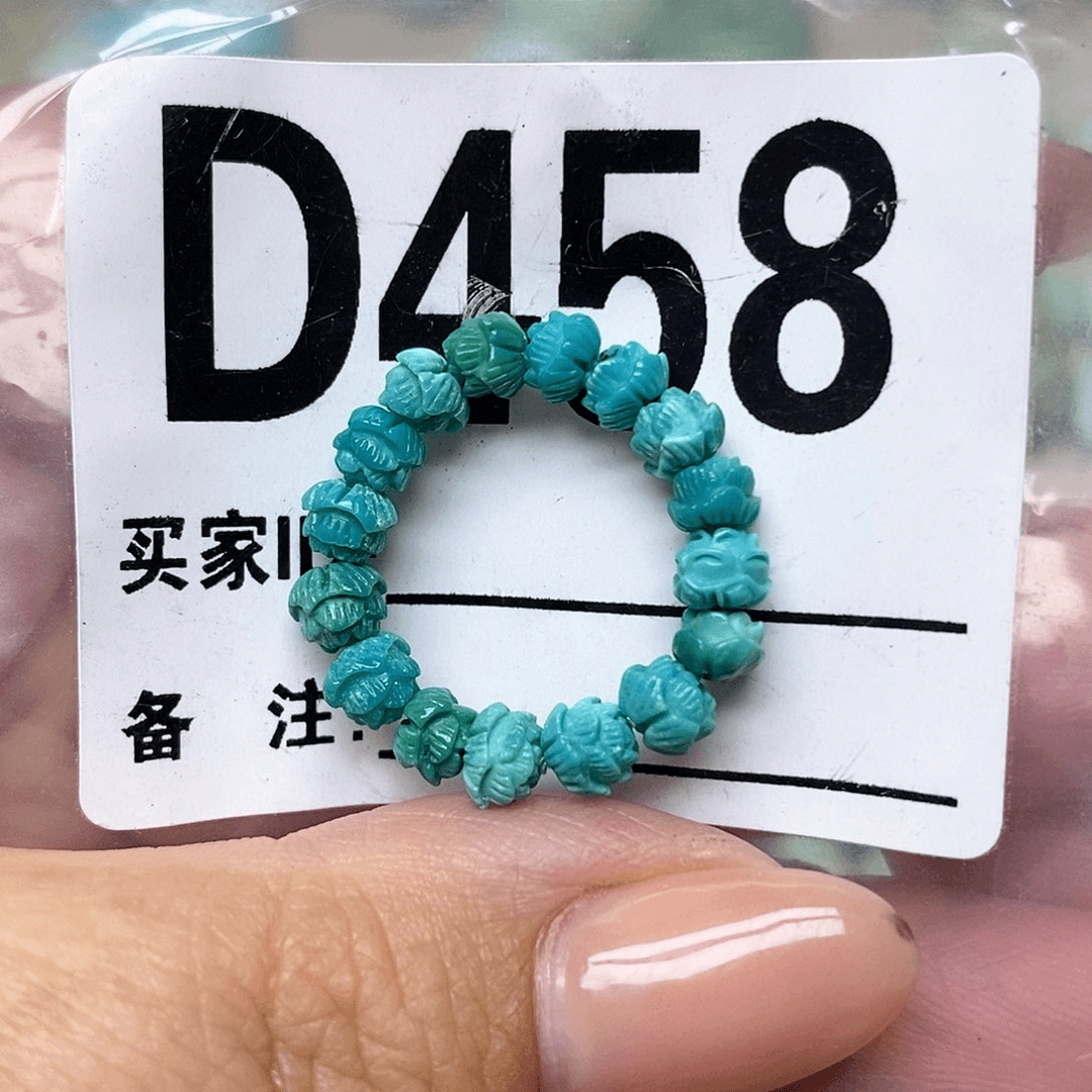绿松石配饰未镶嵌p***y