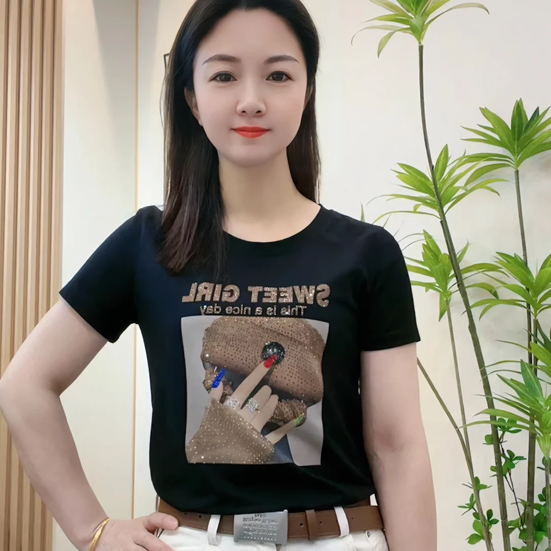 【海媚优选】春夏季新款时尚休闲圆领体恤