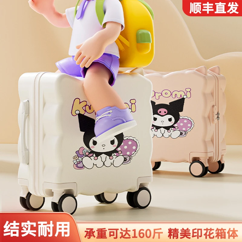新款时尚儿童行李箱万向轮滑行拉杆箱男童女孩可坐骑旅行箱登机箱