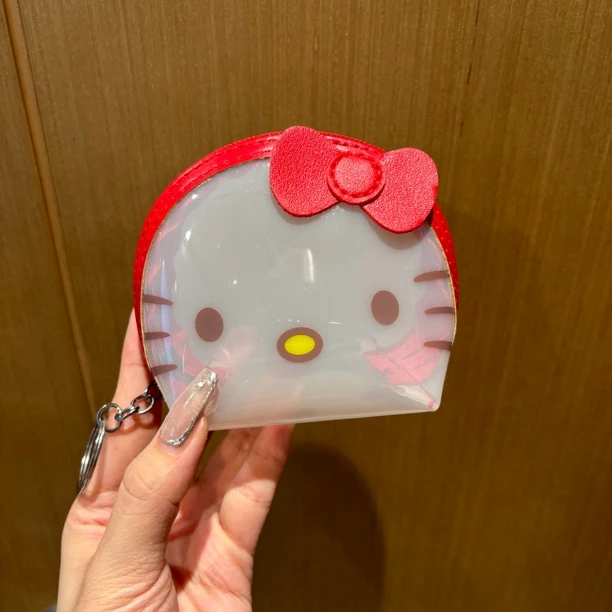 PVC 透明kitty零钱包