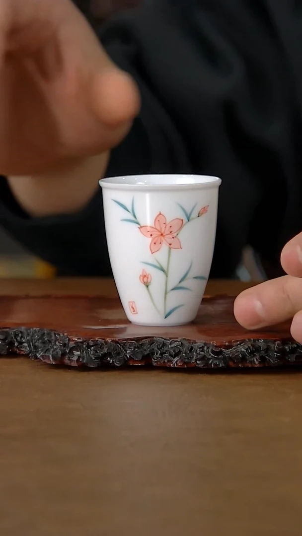 【闪购商品】瓷杯手绘杯