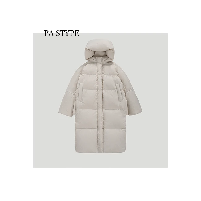 6823冬季廓形宽松保暖防风鹅绒服