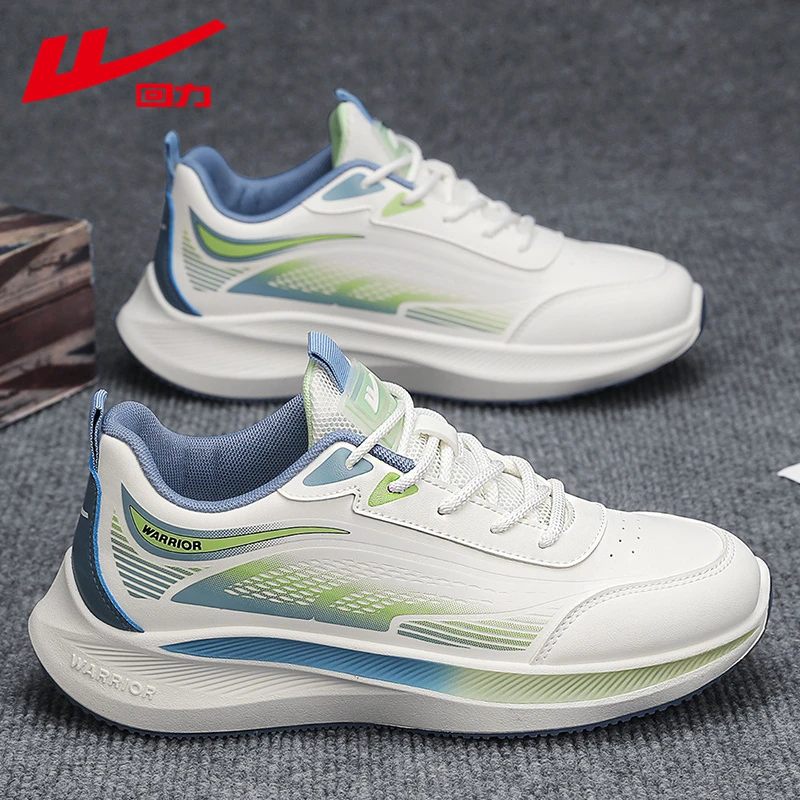 回力官方正版鞋子男款2024时尚潮流百搭低帮鞋男士透气跑步运动鞋