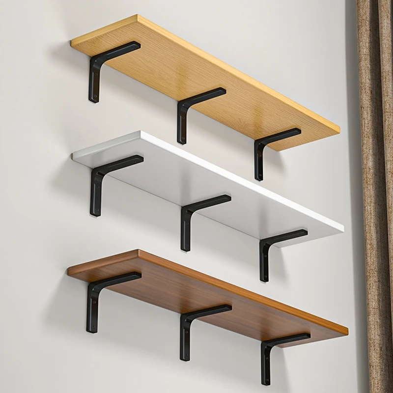 墙上隔板架子洗漱台置物架多功能收纳架白墙装饰架置物层板一字板