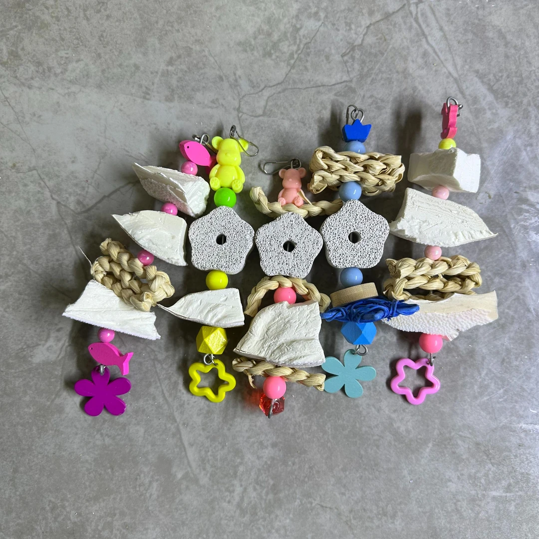 鹦鹉墨鱼骨挂件玄风虎皮牡丹补钙磨牙用品鸟具啃咬玩具包邮