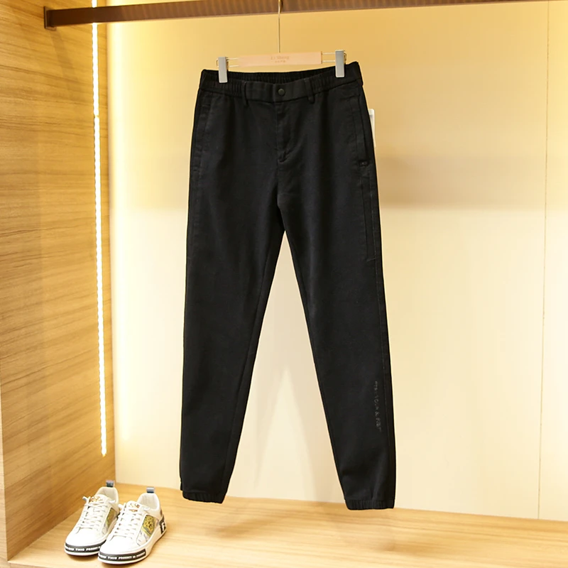 【李生严选】秋季新款时尚百搭韩版直筒休闲长裤 P192-3Q255-2