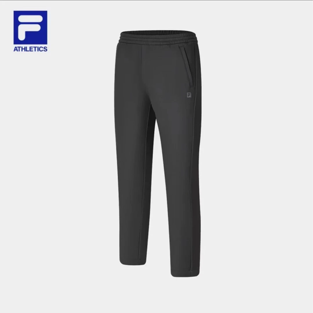 Fila/斐乐斐乐男子防泼水加绒秋冬防风防水速干运动裤A11M341804F