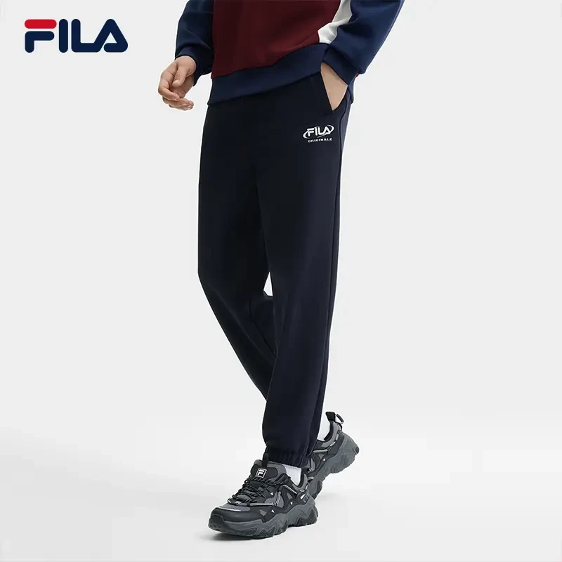 Fila/斐乐新款男休闲运动舒适时尚亲肤百搭卫裤休闲裤F11M449602F