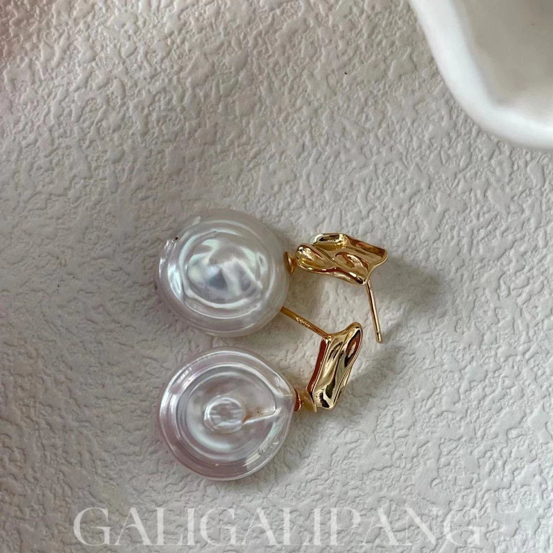 925银耳饰 GALIGALIPANG·【罗马假日】耳环复古小众优雅