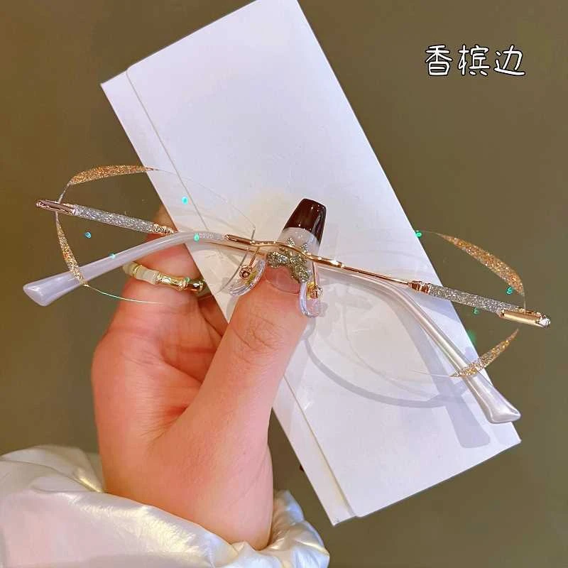 防蓝光老花眼镜中老年高清时尚女士舒适花镜老人老光抗疲劳放大镜