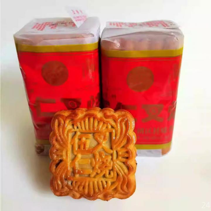 广西正宗广式伍仁叉烧老月饼传统老味道筒装中秋送礼佳品月饼礼盒