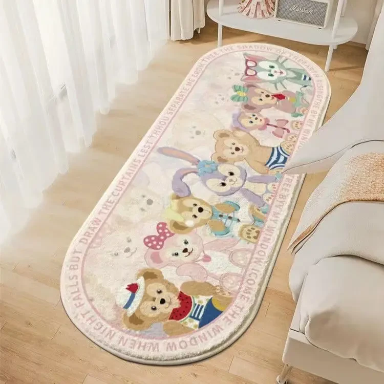 星黛露大聚会床边地毯卧室地垫客厅沙发茶几垫家用加厚飘窗垫