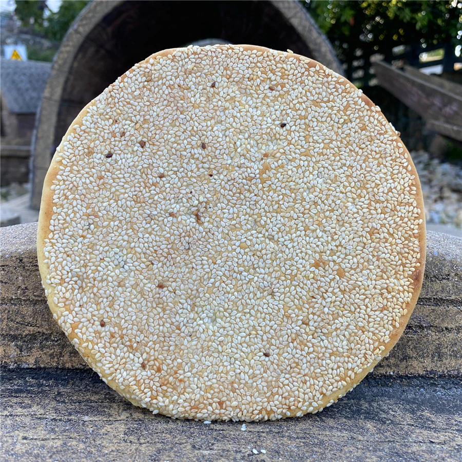 芝麻大月饼传统手工中秋节老式饼子儿时零食家乡味道安庆特产