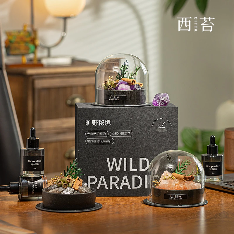 CITTA/西苔旷野秘境扩香石香薰精油香氛家用散香摆件艺术房间浪漫