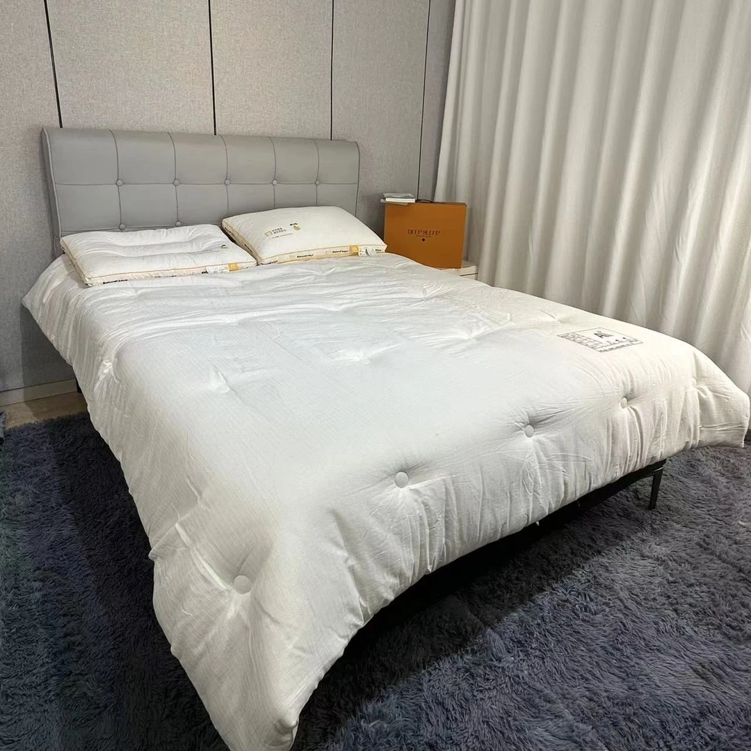 A类全棉大豆被--加厚冬被 春秋被子 单被芯  白色全棉被芯