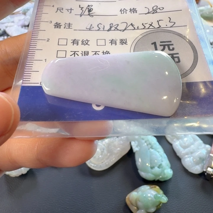 翡翠颈饰未镶嵌颈饰