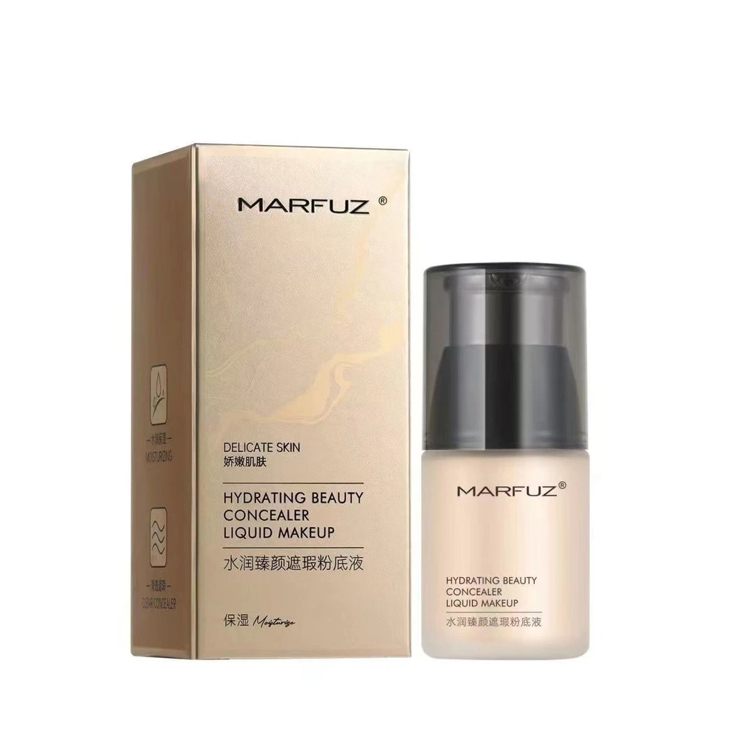 MARFUZ水润臻颜遮瑕粉底液