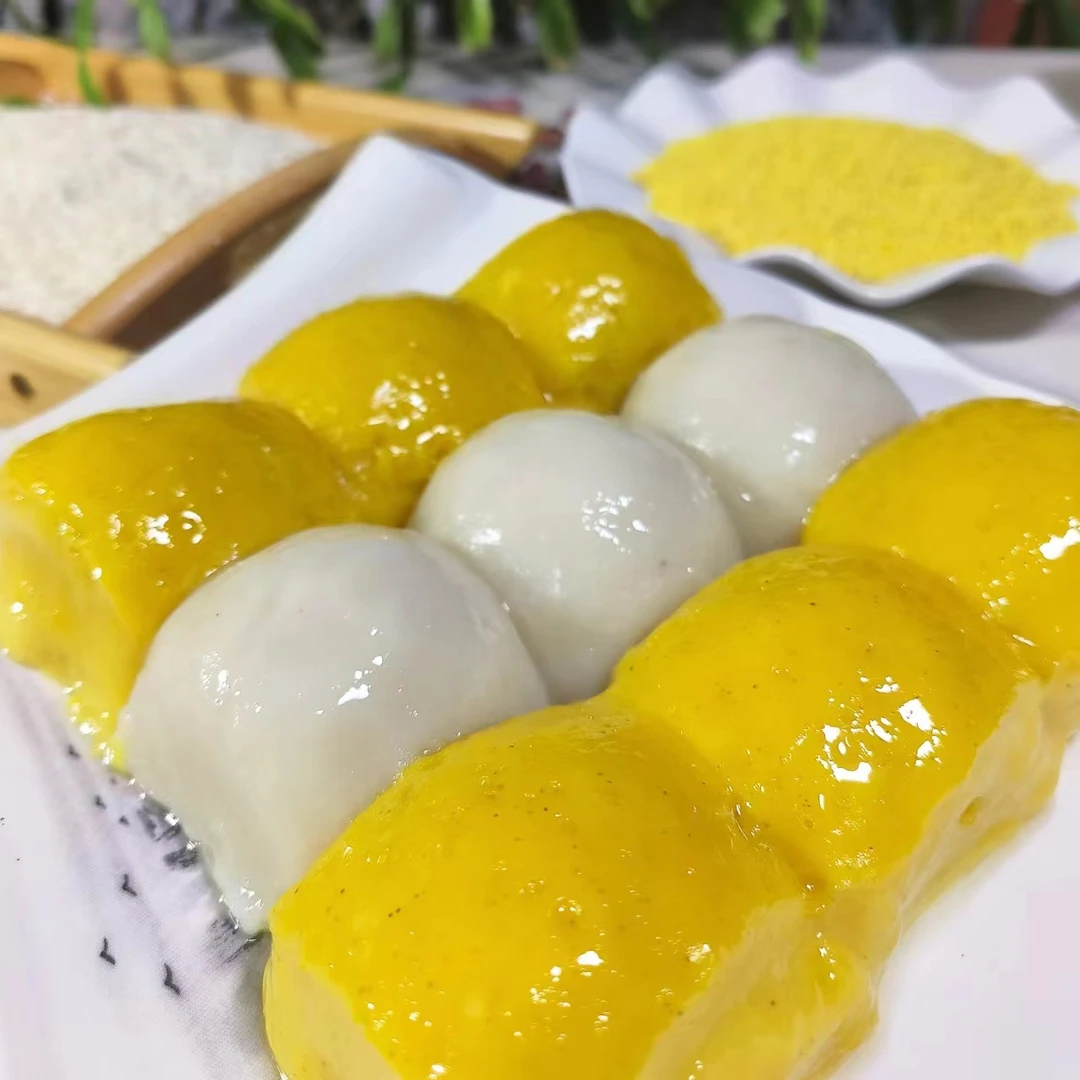 东北特产传统正宗纯手工粘豆包自然发酵每袋500g包邮