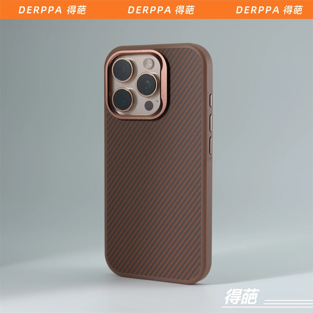得葩新款碳纤维纹苹果16promax磁吸手机壳iPhone15防摔保护14/13