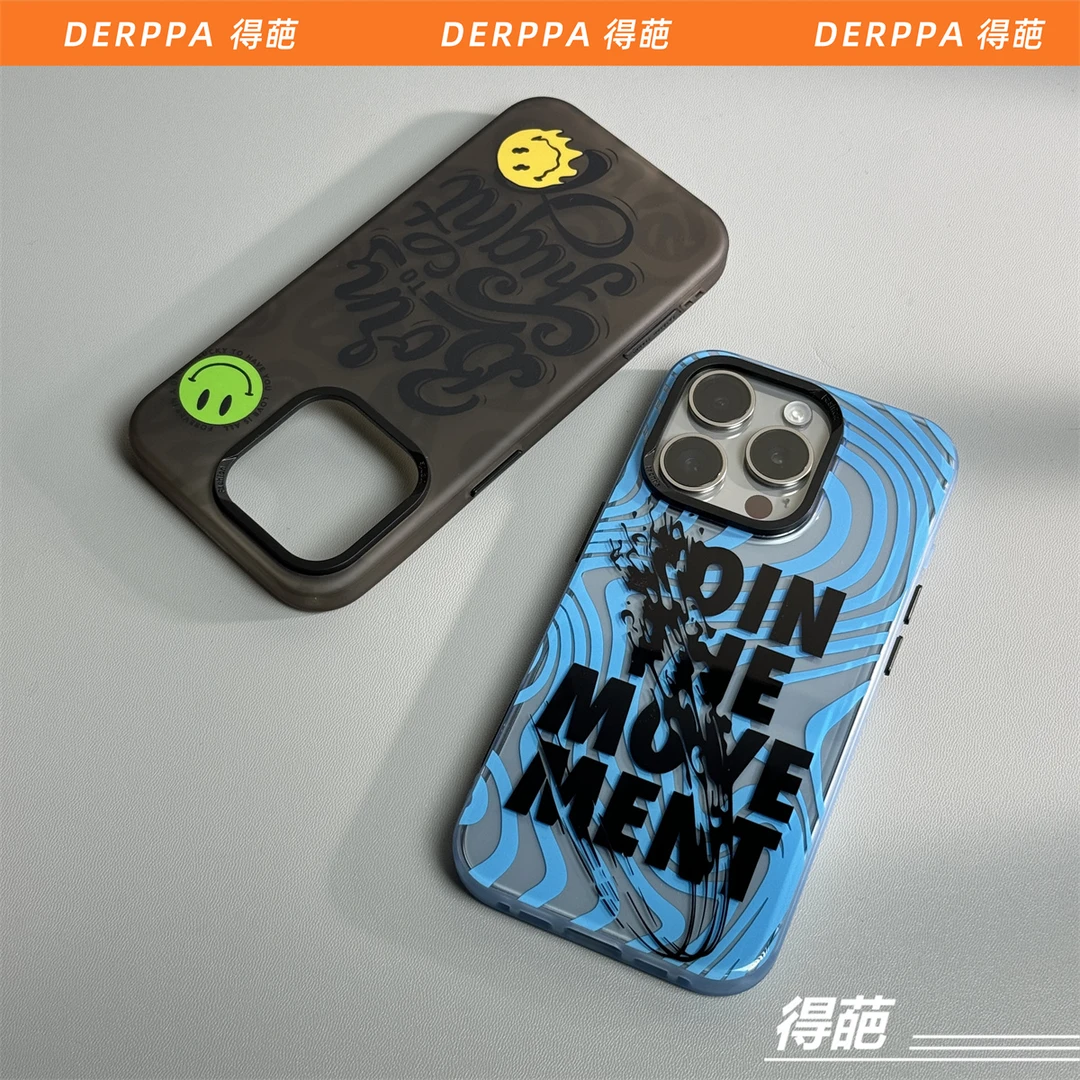 得葩夏日清新创意适用苹果15promax手机壳iPhone14防摔硬壳13/12