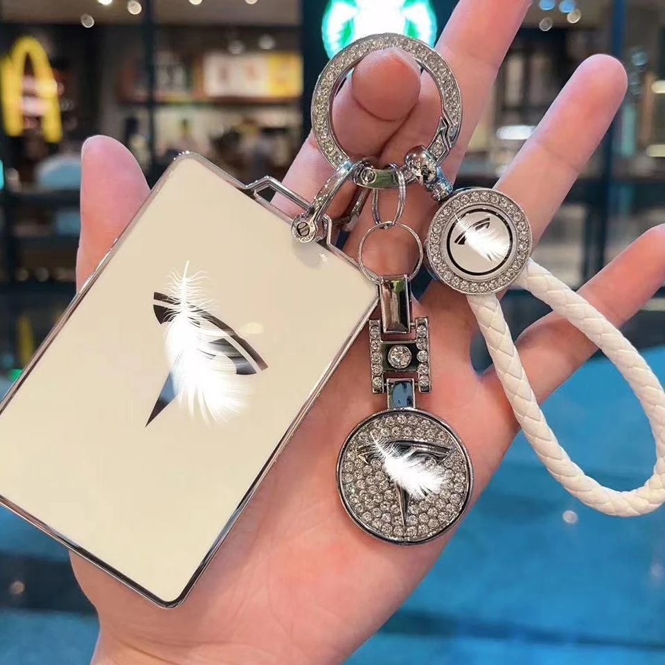 适用于Tesla特斯拉钥匙套model3/Y卡片套model S车遥控钥匙包壳扣