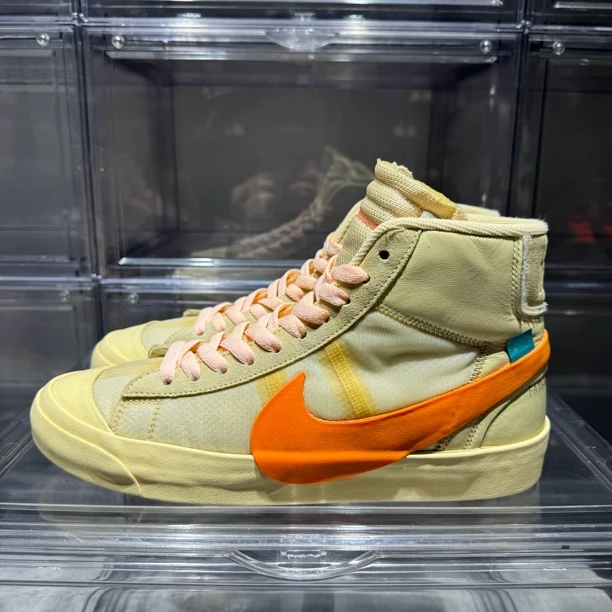 95新  41码 二手 无盒 OW x Blazer "All Hallows Eve" 万圣节