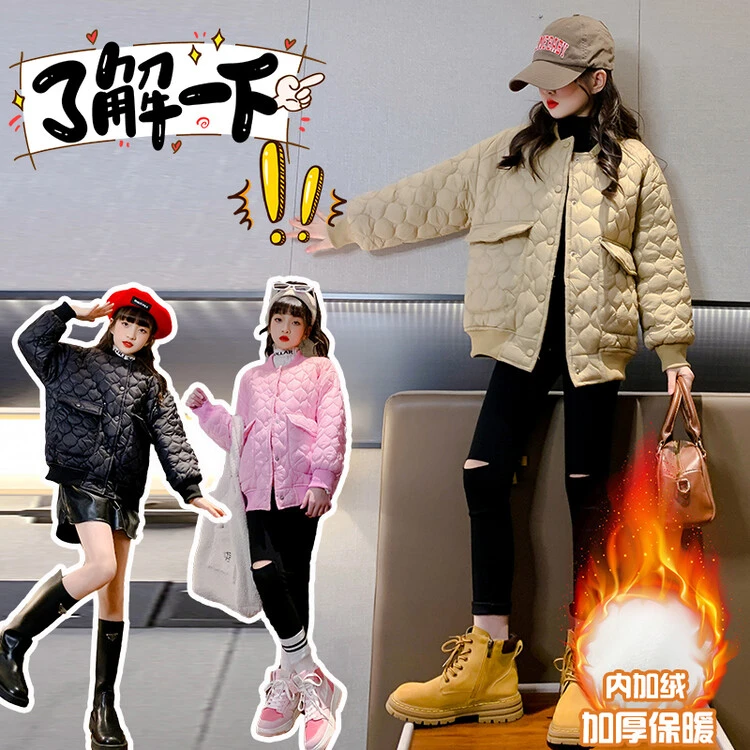 SR【冬装】纯色棉衣棒球服