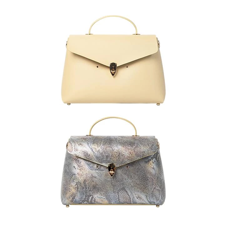 WANACCESSORY万蔻双面双色工蜂包换脸猫头鹰信封包斜挎包