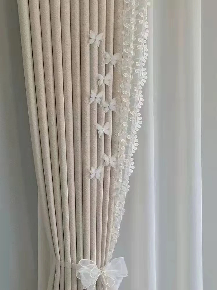 窗帘网红蝴蝶底部有别针，4色可以选择，一包50个，漂亮好看