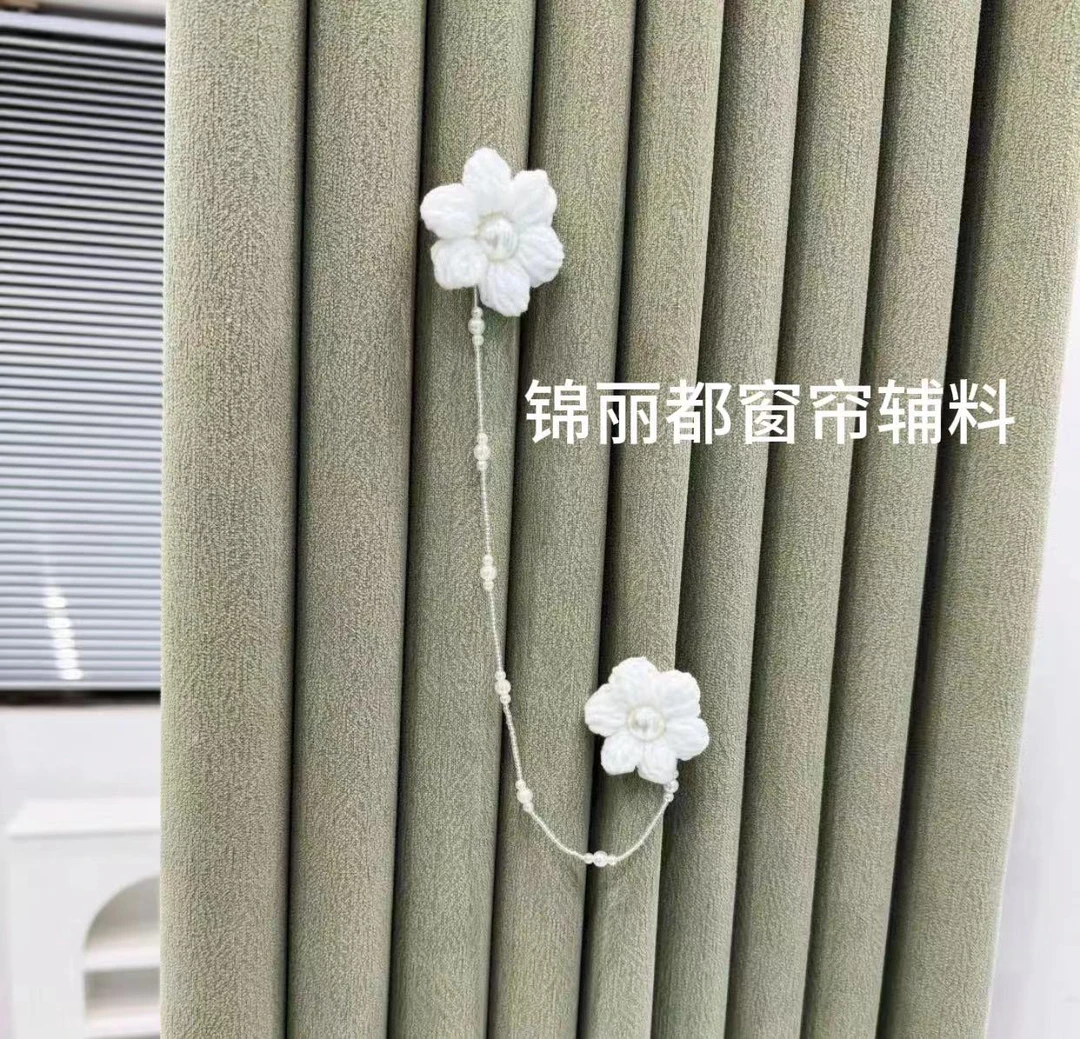 窗帘，锦丽都推荐，法式花朵十对