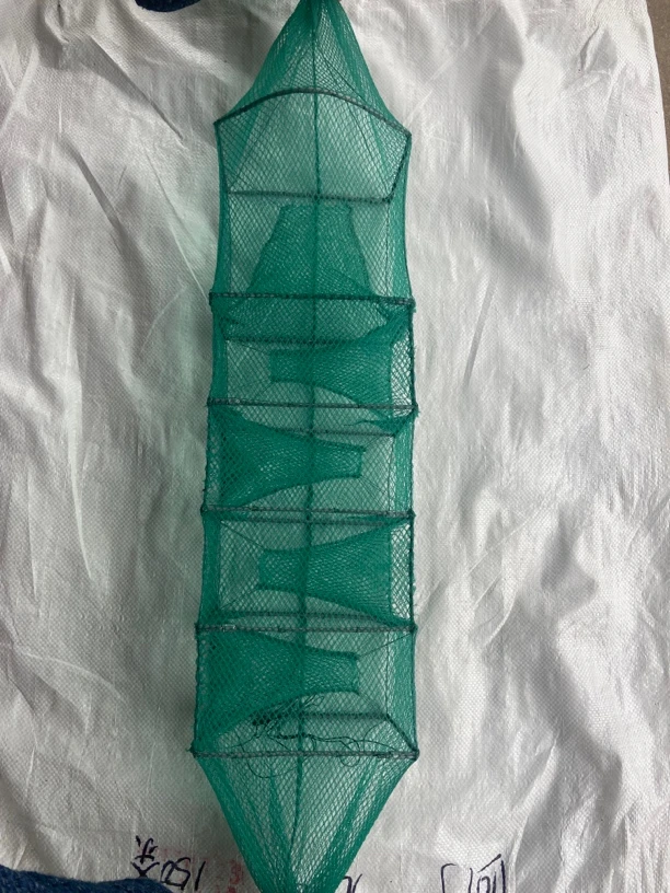普通不规则黄鳝网无结中四门网不包含地插饵料球10条装