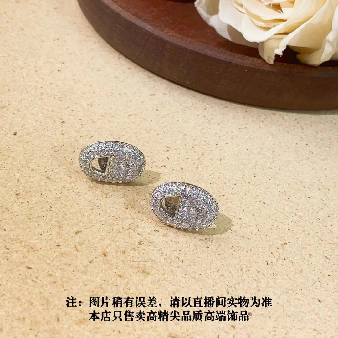 铜合金耳饰 气质轻奢时尚百搭复古法式小众欧美耳环ed3339
