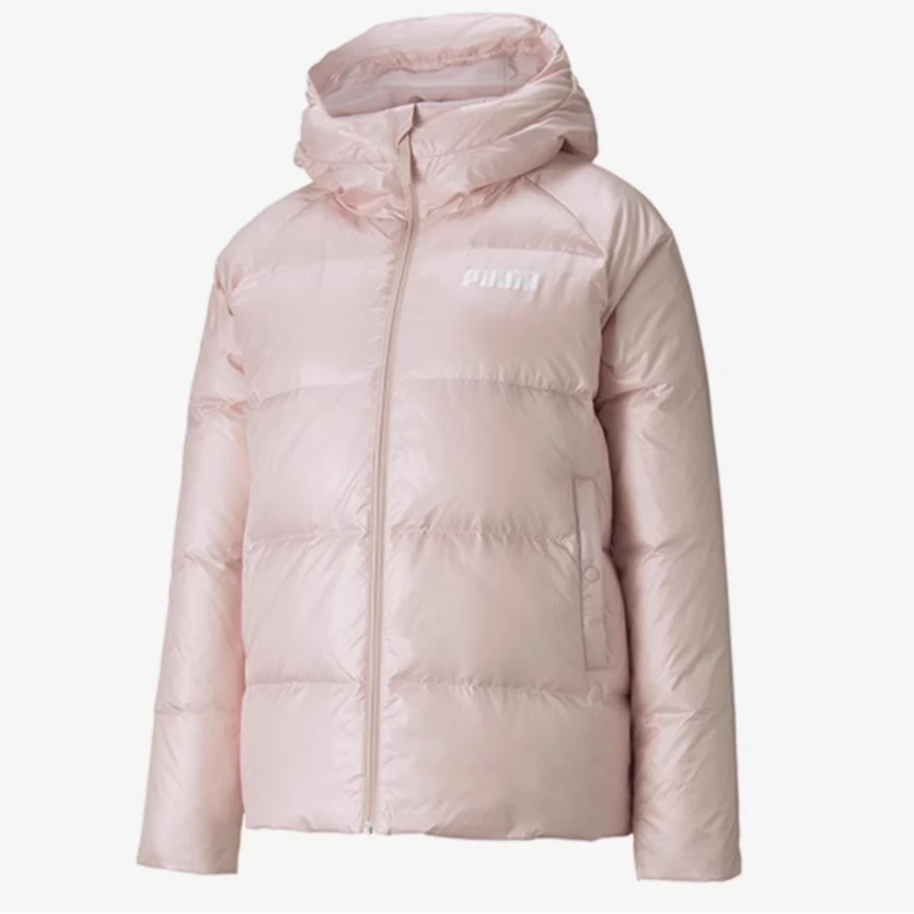 PUMA/彪马女士秋冬季防风保暖运动休闲连帽羽绒服 846360-36