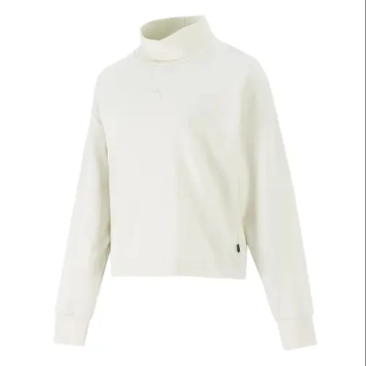 PUMA/彪马女款长袖休闲百搭时尚半高领保暖卫衣     847686-73