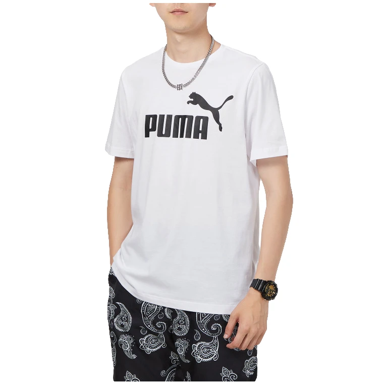 PUMA/彪马男女同款时尚舒适休闲运动T恤短袖 845575-02