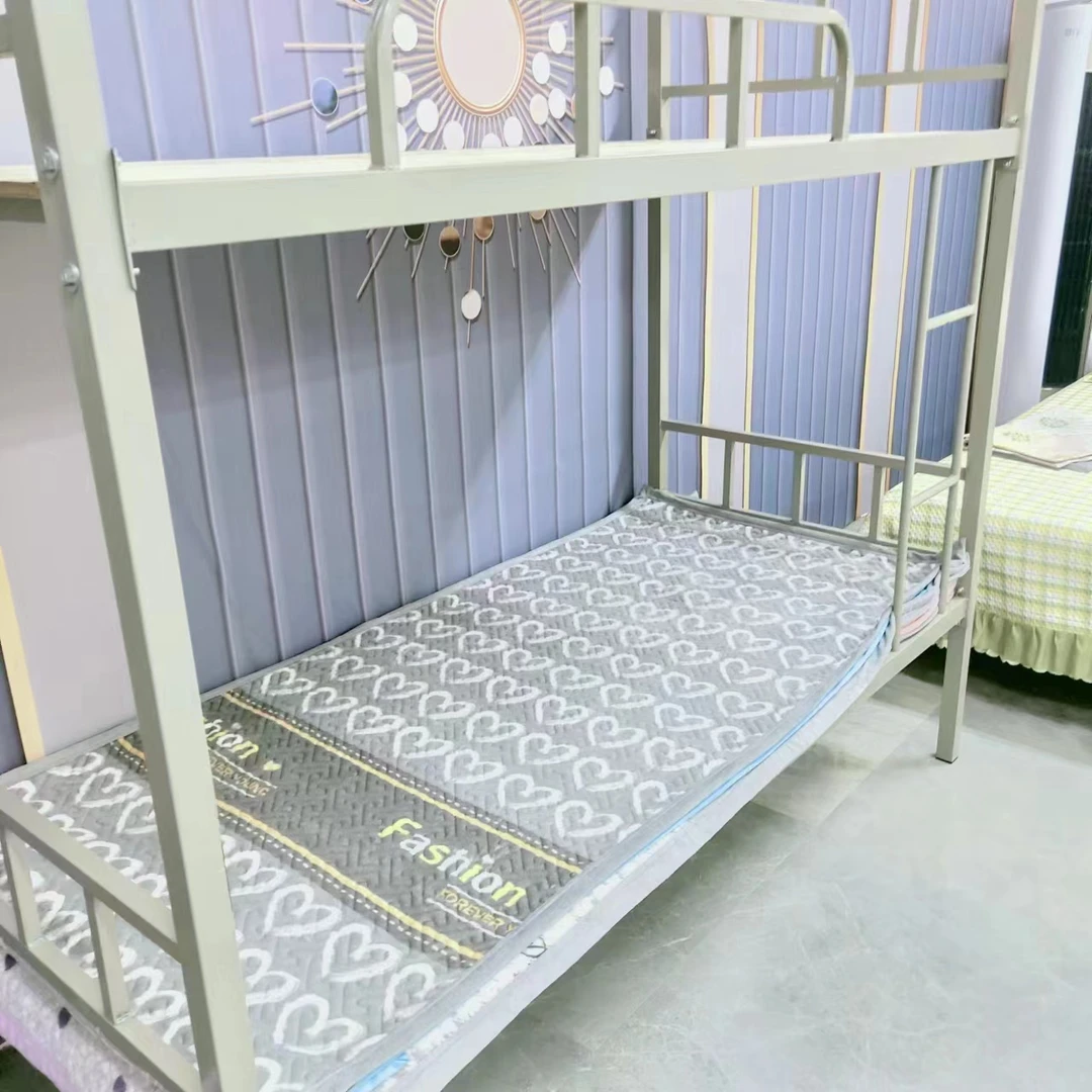 牛奶绒单人床盖AB版学生宿舍床垫 沙发垫 飘窗垫90*200cm